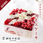【送料無料】銀座千疋屋 ストロベリーアイスケーキ【出産内祝い用】