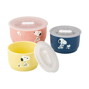 ピーナッツ more SNOOPY レンジ3点セット【出産内祝い用】