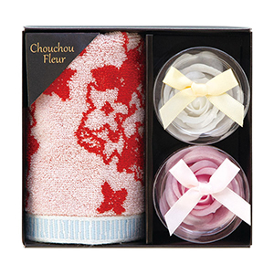 ChouchouFleur フレグランスソープギフト B（カランコエ）【出産内祝い用】