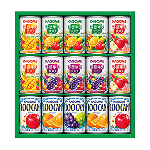 カゴメ フルーツ+野菜飲料ギフト C【出産内祝い用】