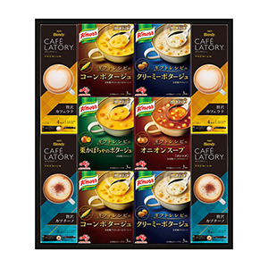 味の素 〈ギフトレシピ〉「クノール」スープ&コーヒーギフト D【出産内祝い用】