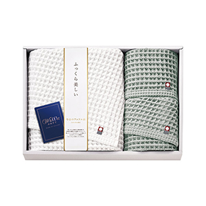 今治 ワッフルソフト タオルセット C【出産内祝い用】