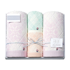 今治クラシック（ふわもち甘撚り） タオルセット バス2P フェイス1P ウォッシュ1P【出産内祝い用】