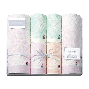 今治クラシック（ふわもち甘撚り） タオルセット バス2P フェイス2P ウォッシュ2P【出産内祝い用】