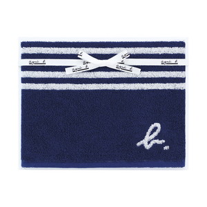 アニエスベー abマリニエール バスタオル（ダークブルー）【出産内祝い】