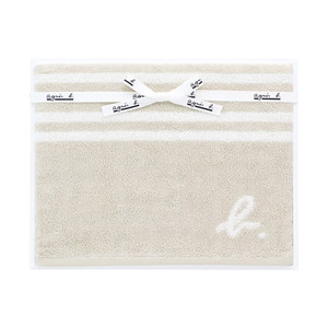 アニエスベー abマリニエール バスタオル（ベージュ）【出産内祝い】