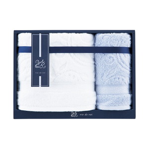 vie de roi 今治タオルオーヴ バス1P・フェイスタオル1P【出産内祝い】