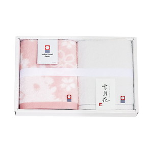 今治タオル 雪月花II フェイスタオル2P【出産内祝い】