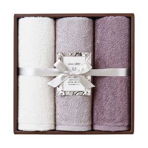 OUCHI TSUKAI スリムバスタオル3P【出産内祝い】