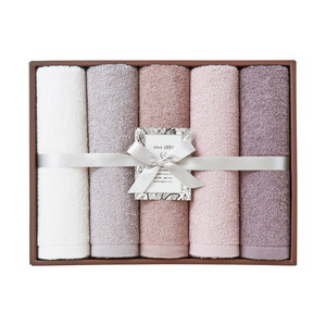 OUCHI TSUKAI スリムバスタオル5P【出産内祝い】