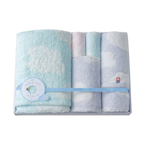 天使のふわもこ ふわふわひつじのかくれんぼ タオルセット C【出産内祝い】