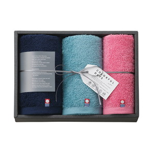 カラフルデイズ フェイス2P・ハンドタオル1P（ピンク）【出産内祝い】