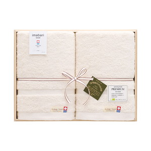 スピニングモード 今治エコ プレミアム バスタオル2P（木箱入）【出産内祝い】