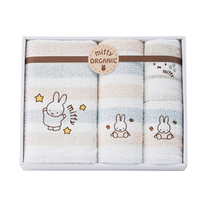 ミッフィー オーガニック タオルセット【出産内祝い】