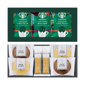 スターバックスコーヒー&スイーツギフト A【出産内祝い】