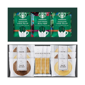 スターバックスコーヒー&スイーツギフト B【出産内祝い】