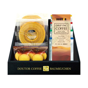 Cafe Etoile ドトールコーヒー&バウムクーヘンセット B【出産内祝い】