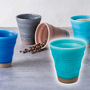 結心 カップ（ターコイズ） 【出産内祝い】