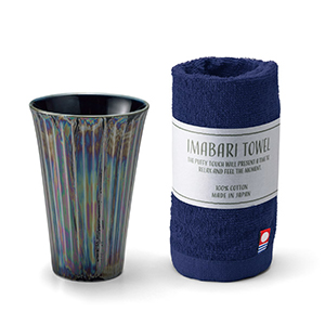 ルミナカップ＆タオル（NV）【出産内祝い】