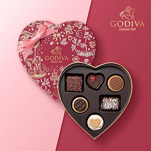 GODIVA メリーゴーランド ワッフル セレクション（6粒入）【出産内祝い用】