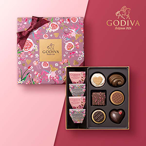 GODIVA メリーゴーランド ワッフル アソートメント（10粒入）【出産内祝い用】