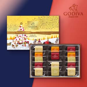 GODIVA サブレショコラ（14個入）【出産内祝い用】