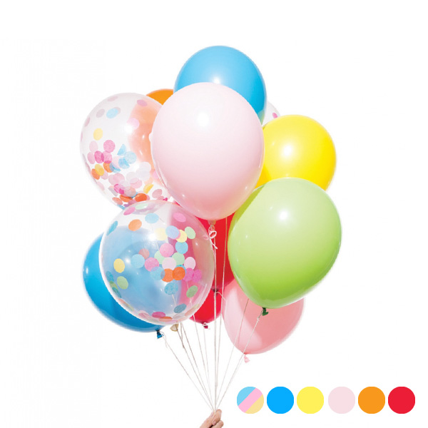 PARTY BALLOONS（レインボーミックス）